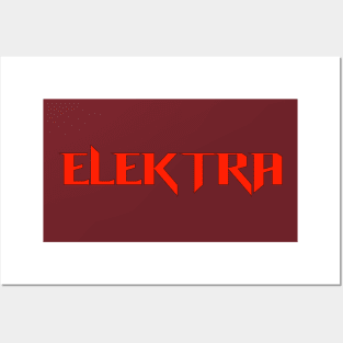 ELEKTRA Posters and Art